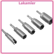 LAKA Butterfly Bolt Socket Sleeve, H11/13/15/17/19 Steel Wing Nut Driver Slot, Professional H10/12/1