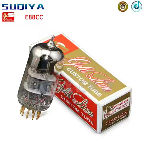 SUQIYA-GOLD LION E88CC Electronic Tube Replacement E88CC/6922/6DJ8 Vacuum Tube Original Factory Prec