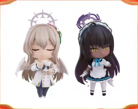 Pre-order GSC Nendoroid 2853 2877 Blue Archive Kakinoki Karin, Kiritou Nagi figures