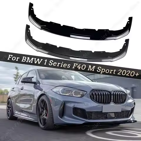 For BMW 1Series F40 M Sport Front Bumper Splitter Lip Diffuser Spoiler Protector Cover Guard Deflect