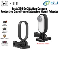 FOTO Insta360 Go 3 Action Camera Protective Cage Frame Extension Mount Adapter for Insta360 Go3
