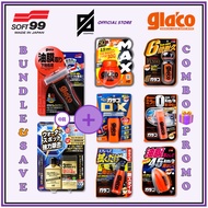 【Bundle&Save】SOFT 99 SOFT99 GLACO COMBO SET - ROLL ON MAX/GLASS COMPOUND/ GLACO DX/ULTRA GLACO