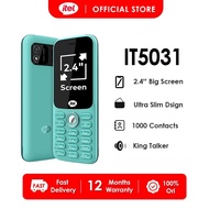 ❆ ☫ ◭ ♞,♘Itel 5031 Basic Cellphone Dual Sim Original (Keypad) 2.4" Screen KingTalker