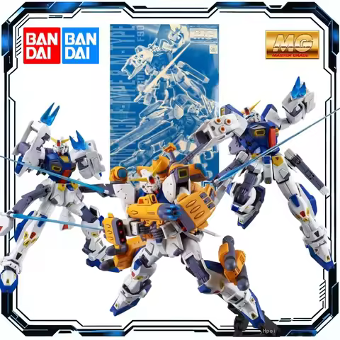 Bandai MG 1/100 Mission Pack F-Type & M-Type for Gundam F90 Expansion Armor Accessory Model Kit With