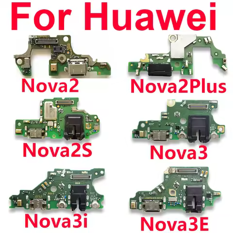 USB Charger Board For Huawei Nova 2 Plus 2I 2S 3 3i 3e USB Charging Port Board USB Board Connector D