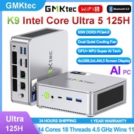 GMKtec K9 Intel Core Ultra 5 125H NUCBOX Super Al Tech Window11Pro DDR5 WIFI6 BT5.2 Gaming Mini PC