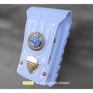 Hp WALLET HP HOLDER HP DISHUB FIRE MOTIVATION CAST METAL LOGO