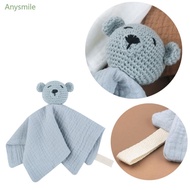 ANYS Baby Appease Comforting Towel Cartoon Knitted  Burp Cloth Sleep Soothing Toy Pacify Soother Bib