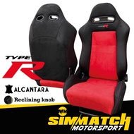 Civic Type R FD2R Series Sport Seats Bucket Seat Alcantara 1pair Ready Stock 1Pair only Export Quality Recaro SR4