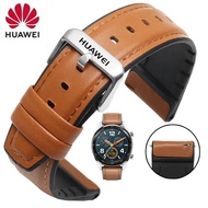 สายนาฬิกาหนัง22มม. ของแท้ของ Huawei สำหรับนาฬิกา HUAWEI นาฬิกา HUAWEI GT2 GT3/GT สาย2Pro สำหรับ Huawei GT 3Pro 46มม. สายเปลี่ยนสายรัด GT twzhvj