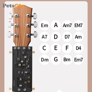[PETSOLA] Guitar Aid Chords Training Tool Easy Chord Change Guitar Practice Accessory for Adults Beg