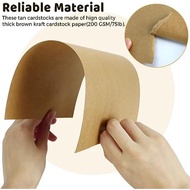 Kraft Paper Sample Pack A4 A5 A6 70gsm 80gsm 125gsm 175gsm 225gsm 275gsm 400gsm Brown Craft Paper Ca