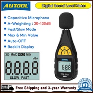 AUTOOL TN201 Digital 30~130dB Decibelimeter dB Meter Sound Level Meter Measure Sound Noise Level Dec