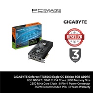 GIGABYTE Geforce RTX5060 Eagle OC Edition 8GB GDDR7 Graphic Card (GV-N5060EAGLE OC-8GD)