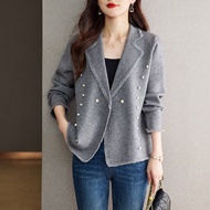 old money shirt old money style women old money style Autumn Western-Inspired Chic Collar Jacket for