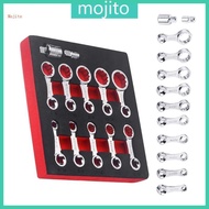 Mojito 12Pcs SAE 12 Point Box End Torque Adapter Extension 3 8 Torque Wrench Adapter