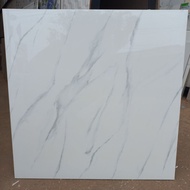 Granit Carrara Marble Lantai Dinding Murah Melz Chalkas White 60X60
