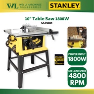 Stanley Table Saw 254mm 10" SST1801 1800W /Mesin Potong Kayu /Mesin Meja Potong /Stanley Table Saw /