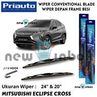Priauto Conventional Blade Front Wiper MITSUBISHI ECLIPSE CROSS Pair 24" & 20" ORIGINAL