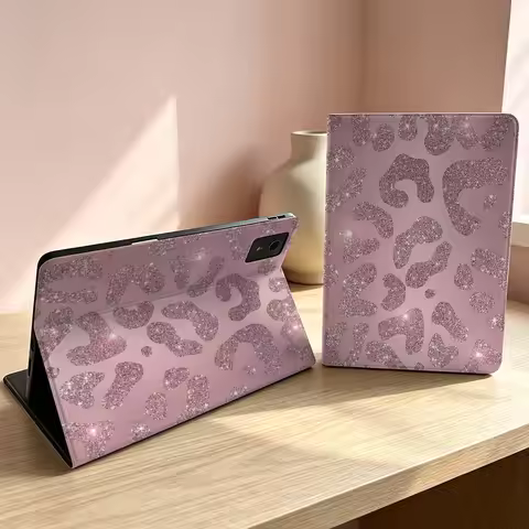 Luxury Glitter Leopard Print For Lenovo Xiaoxin Lenovo Tab Pad Pro Plus K11 P12 M10 Legion Y900 Y700