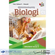 Buku Biologi Bid. Keahlian Agribisnis & Agroteknologi Kelas 10 SMK ERLANGGA ORIGINAL BARU
