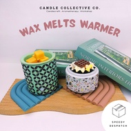 Wax Melt Warmer Portable Electric for warming Candles or Wax Melts Tarts l CandleCollectiveCo