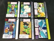 F0745A - 初 港 龍珠 本彈 9彈 一套6閃 Bandai HK 萬變卡 閃卡/閃咭