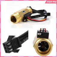 [LslyeMY] G3/4" 1/2"Water Flow Sensor Fluid  Switch Counter 1-30 L/min, 2-45 L/min Meter NEW