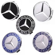 1pcs 75MM Mercedes-Benz Wheel Center Rim Caps Car Tire Hub Cap Replacement Fits all Models