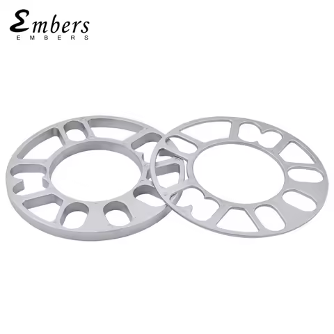 Aluminum Alloy Wheel Spacers 3mm 5mm 6mm 8mm 10mm Gasket Tire Hub Adapters For 4x100 5x100 5x108 5x1