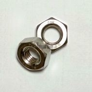 M6 x 1.0 Stainless Steel 304 Hex Nut