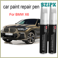 SZIPX Car Paint Scratch Repair Pen for BMW X6 Touch Up Paint Accessories Black White Red Blue Gray XOIQP