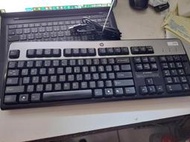 經典絕版 hp ku-0316 usb有線鍵盤