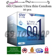 OLO 001 Condom Classic Ultra Thin Hyaluronic Acid 10pcs/Box condom