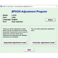 Epson Printer Resetter Tool for L3210, L3250, L3260, L5290 - Lifetime Access