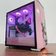 Pink Edition Gaming Desktop Ryzen 5 5600 with RTX 5060TI Gaming PC