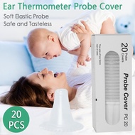 Ear Thermometer Cover 20 Pcs Disposable Ear Thermometer Cover, for All Braun ThermoScan els Ear Cove