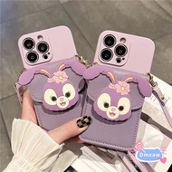 StellaLou Card Wallet Cases For Samsung Galaxy Note 20 Ultra 10 Plus 9 8 S10 Note 10 Lite A91 A81 J7 J2 Prime Cartoon StellaLou Phone Case Card Holder Soft Cover