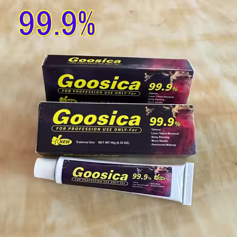 New 99.9% Goosica Tattoo Cream Before Permanent Makeup Microblading Eyebrow Lips Piercing Liner Auxi