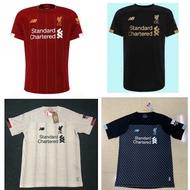 2019 2022 Liverpool Jersey Home Size S-3XL Add Name and Patch Men's Ll Football Jersey