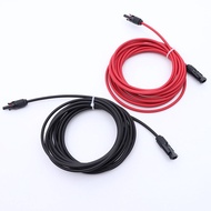Solar Cell Cable Double End Solar Power Connection Cable 1-10 Meters 4Mm2/6Mm2 1000V/1500V Pv Dc Con