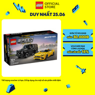 LEGO SPEED CHAMPIONS 76924 Đồ Chơi Lắp Ráp Siêu Xe Mercedes Amg Gt Roadster 2024 & Amg G63 (808 chi