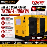 TOKAI Japan Brand silent Diesel Generator TKCGF4-100KVA 100KVA  Powered USA Cummins Engine