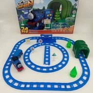 Toy Train Thomas With Tracks Cartoon With Charcoal 1set Contains 24 Parts.