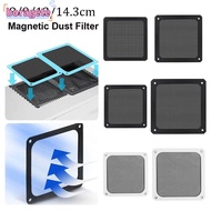 BORAGETE PC Chassis Cooling Fan Dust Filter, 80mm 90mm 120mm 143mm with Hole Dustproof Mesh Cover, M