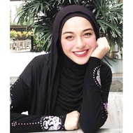 Shawl Jersey Hitam / Shawl Jersey Black