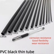 PVC Black Thin Tube Small Tube Hard Tube Round Tube Small Diameter Hollow Wire Tube Plastic Tube