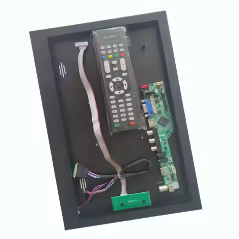 Kit for LCD N173HGE-L11/L21 17.3" 1920*1080 LVDS USB Aluminum alloy metal case panel back cover box 