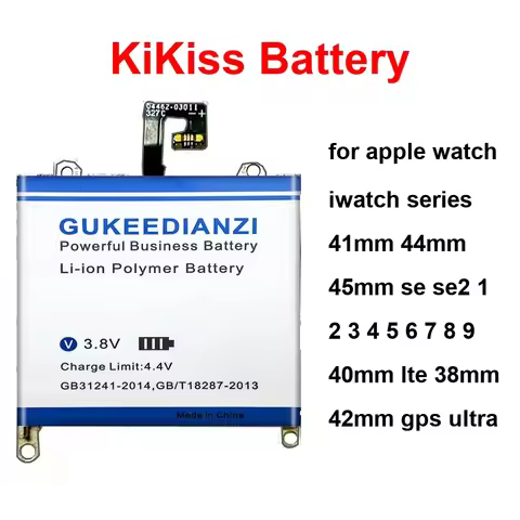 300-700Mah For Apple Watch Iwatch Series 41MM 44MM 45MM SE SE2 1 2 3 4 5 6 7 8 9 40MM Lte 38MM 42MM 