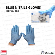 🔥[SG READY STOCK] | 100 PCS/BOX | Nitrile/Latex | Powder-free | Medical/Food-Grade | Non-Sterile | Disposable Gloves